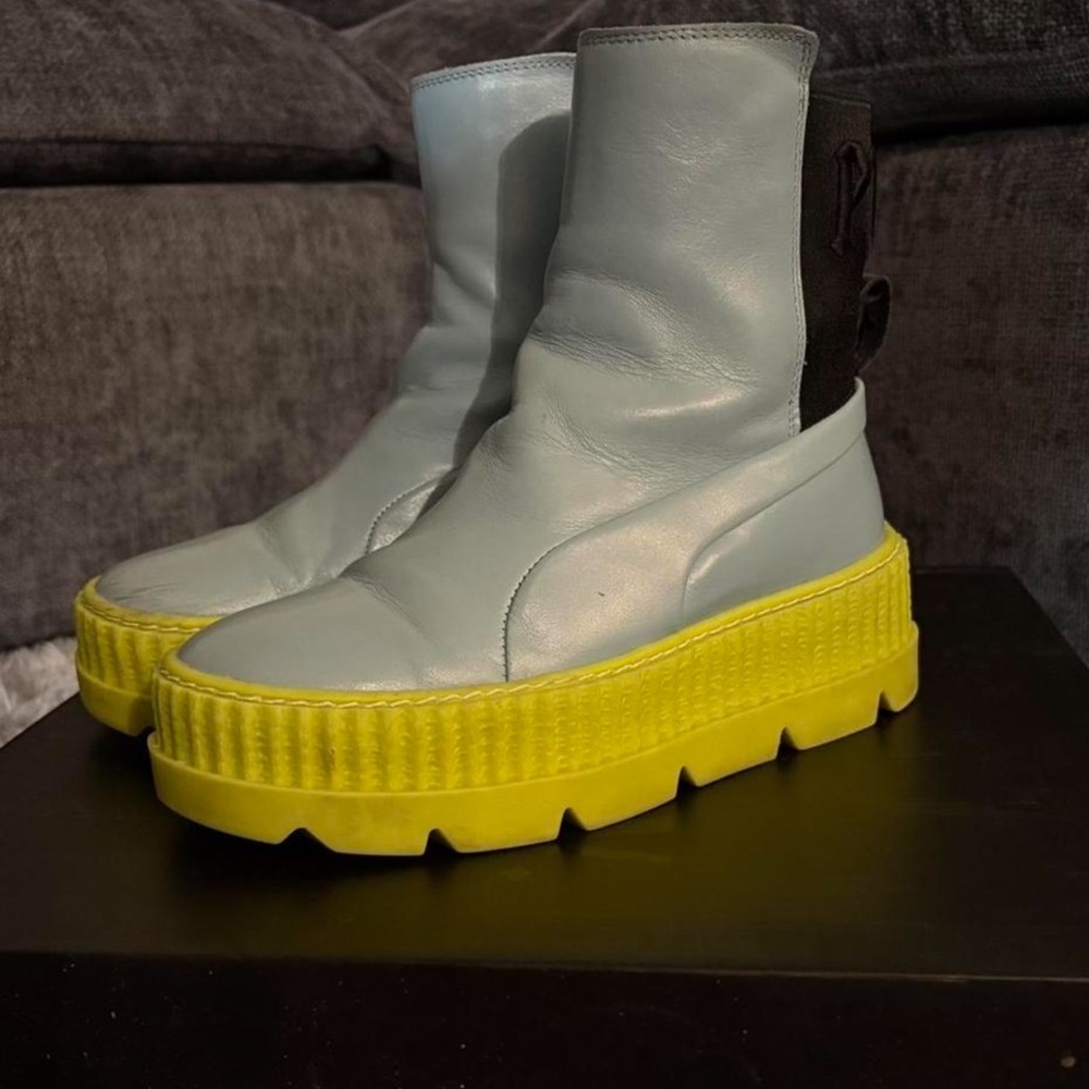 Rihanna Fenty women Chelsea boots